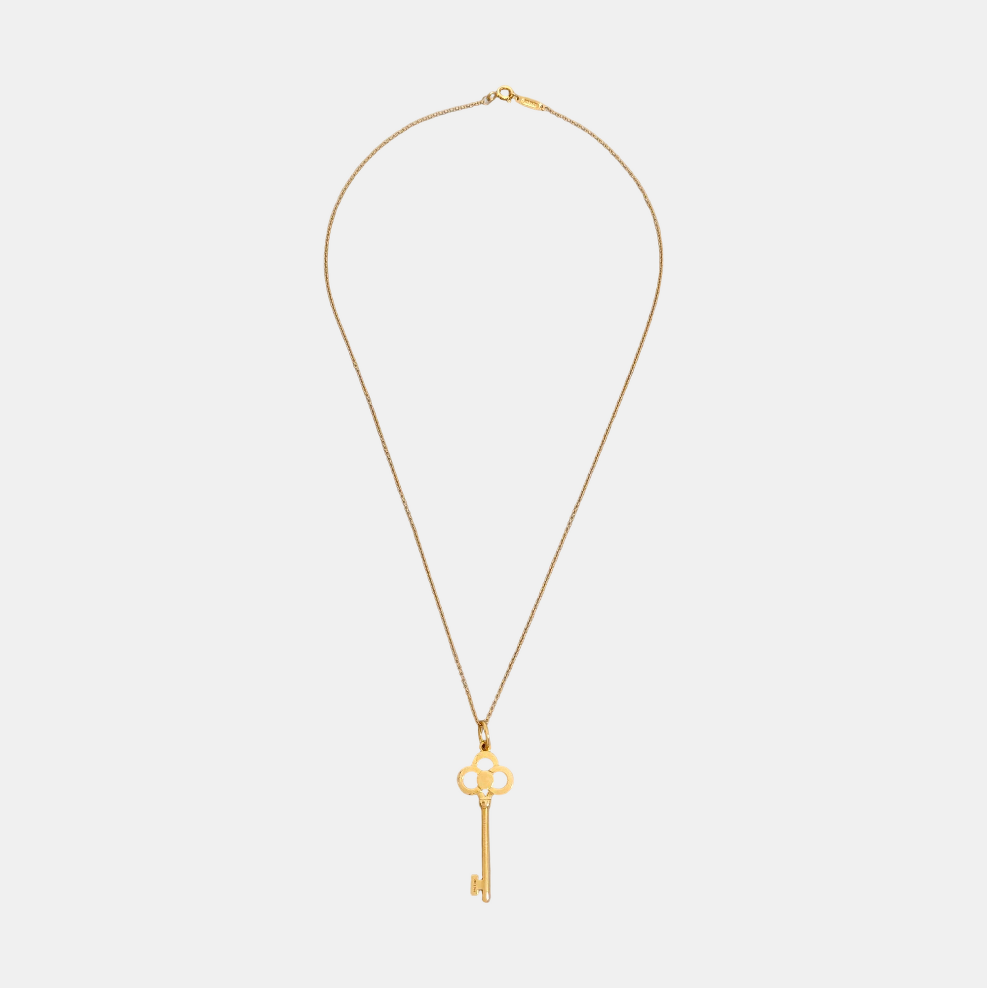 Tiffany Keys 18k Rose Gold Necklace