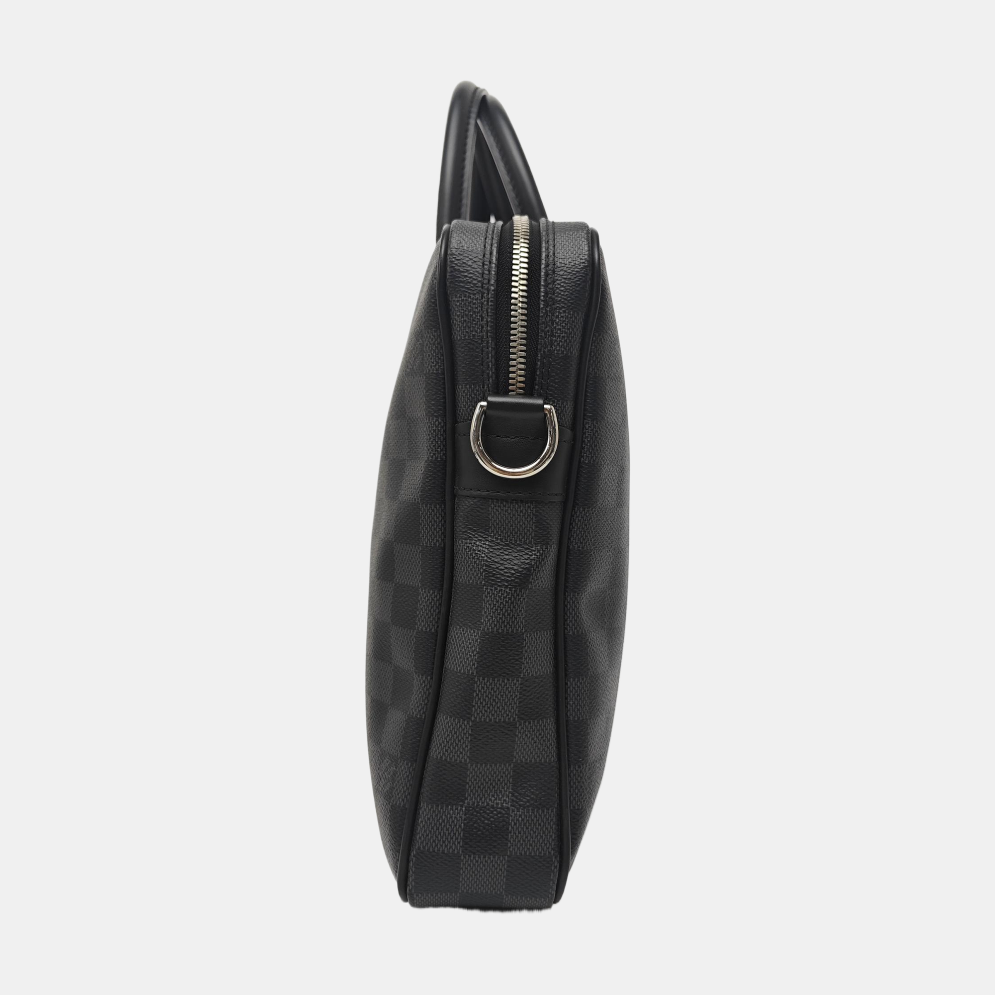 PORTE-DOCUMENTS PM Damier Graphite Coated Canvas Gray