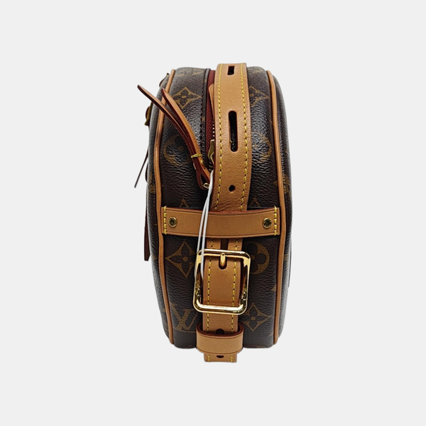 BOITE CHAPEAU MM Monogram Coated Canvas Brown