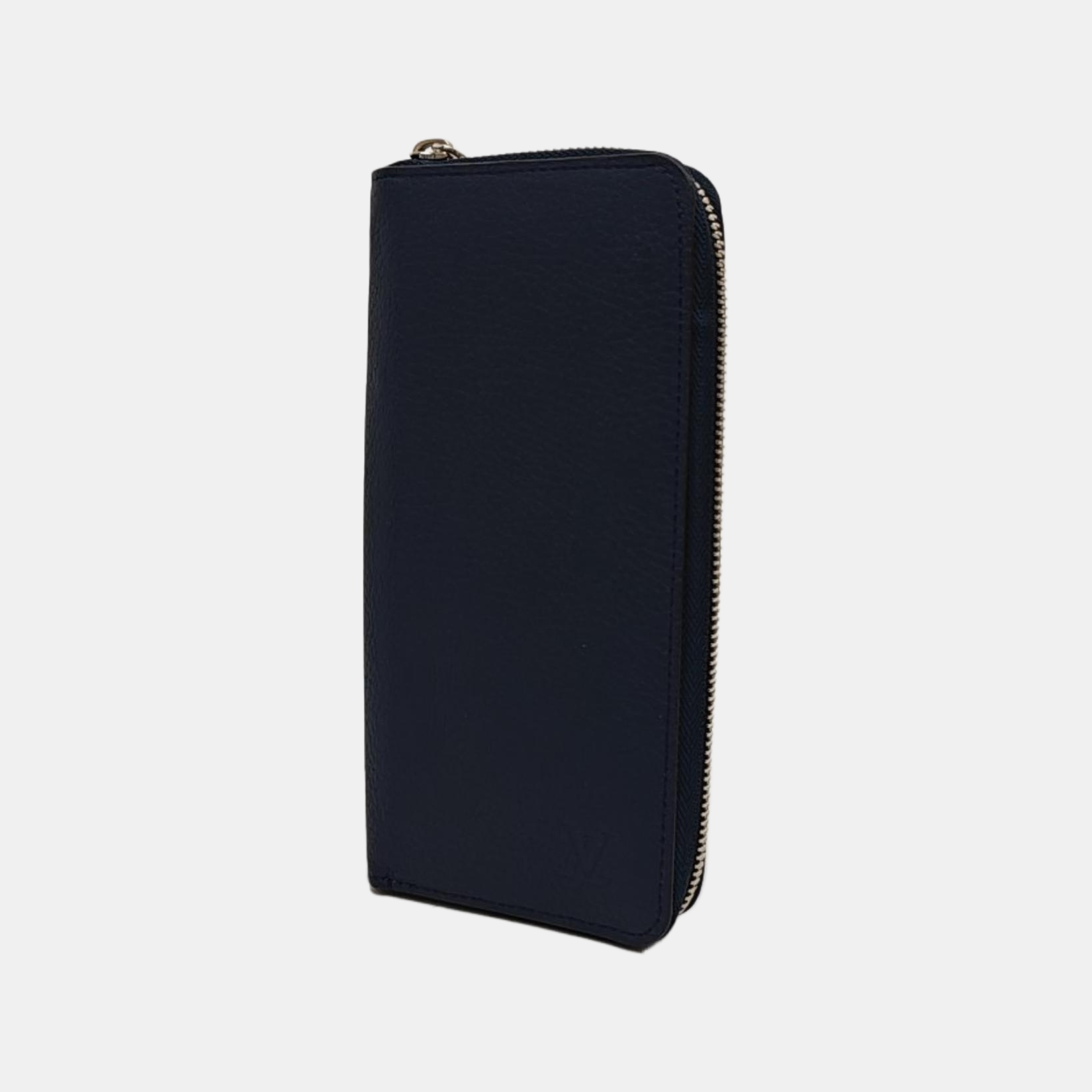ZIPPY Calfskin Blue Wallet