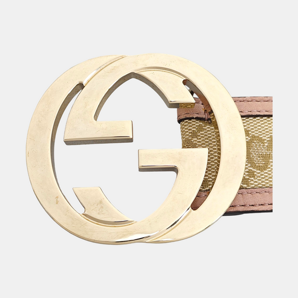 Fabric Belt Beige