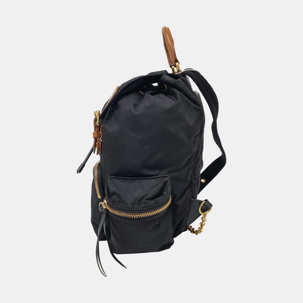 The Rucksack Nylon Black