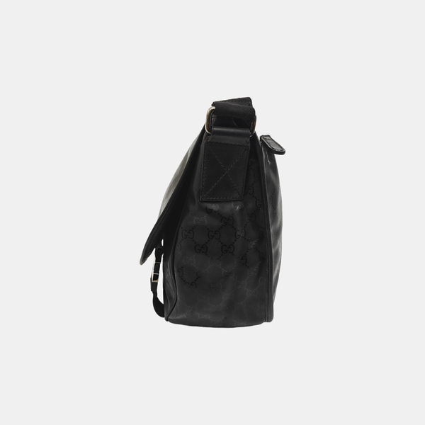 GG Imprime Monogram Coated Canvas Black