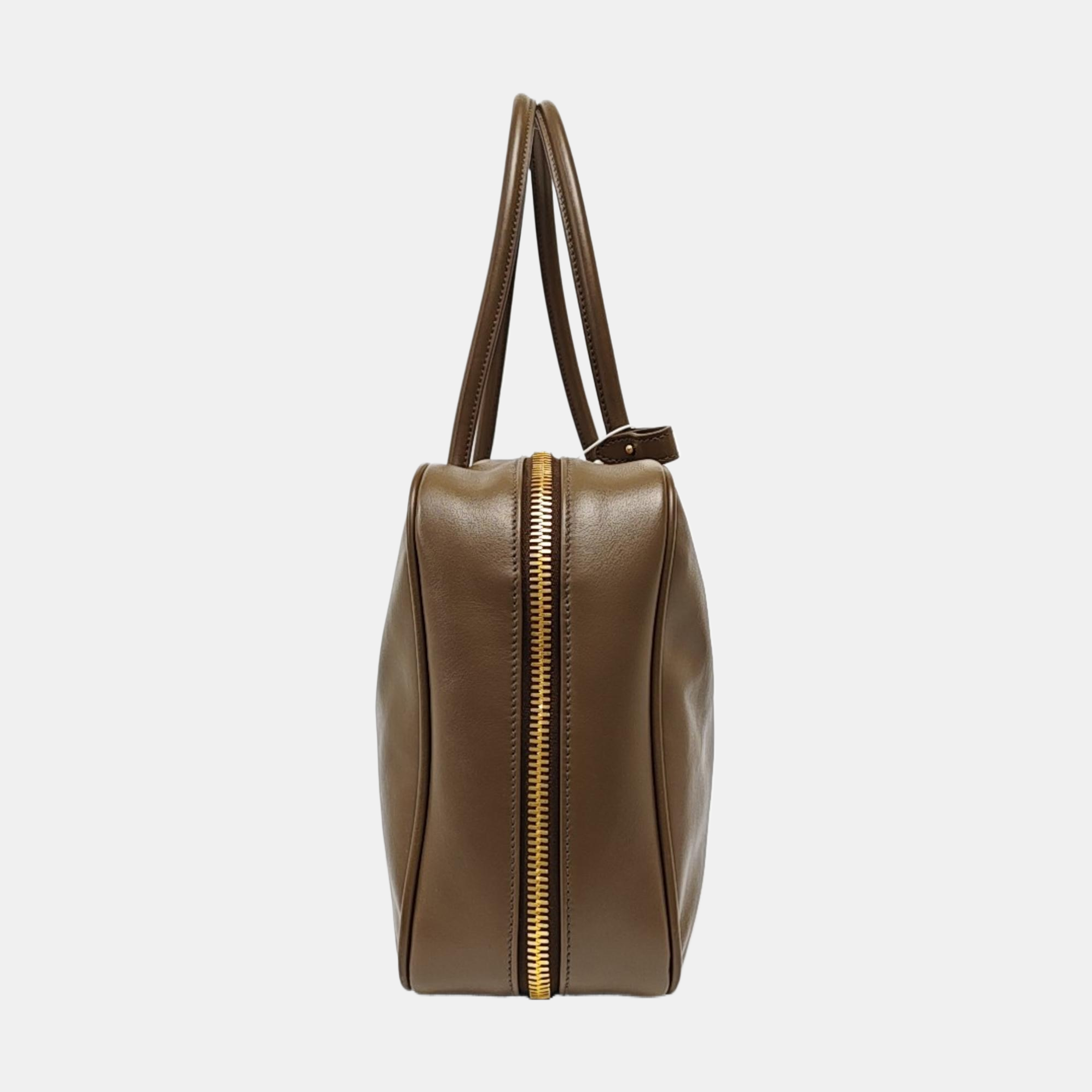 Beau Large Calfskin Gray