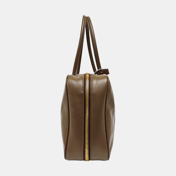 Beau Large Calfskin Gray