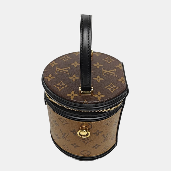 CANNES PM Monogram Coated Canvas Brown