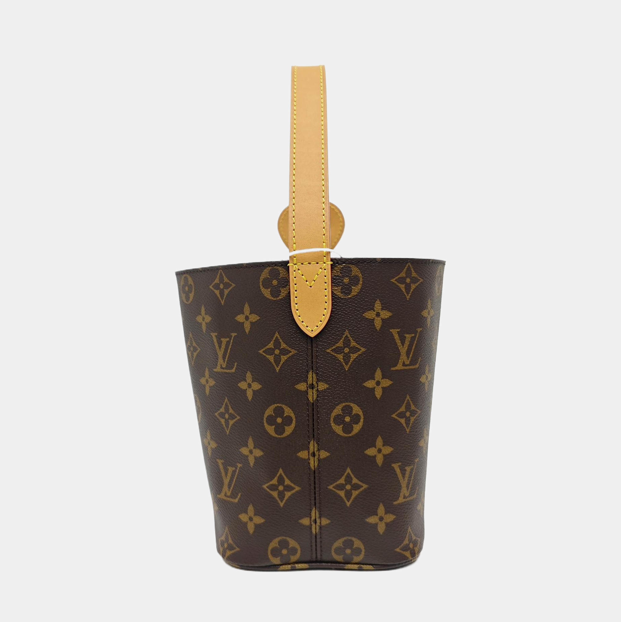 ALL IN Monogram Coated Canvas Brown