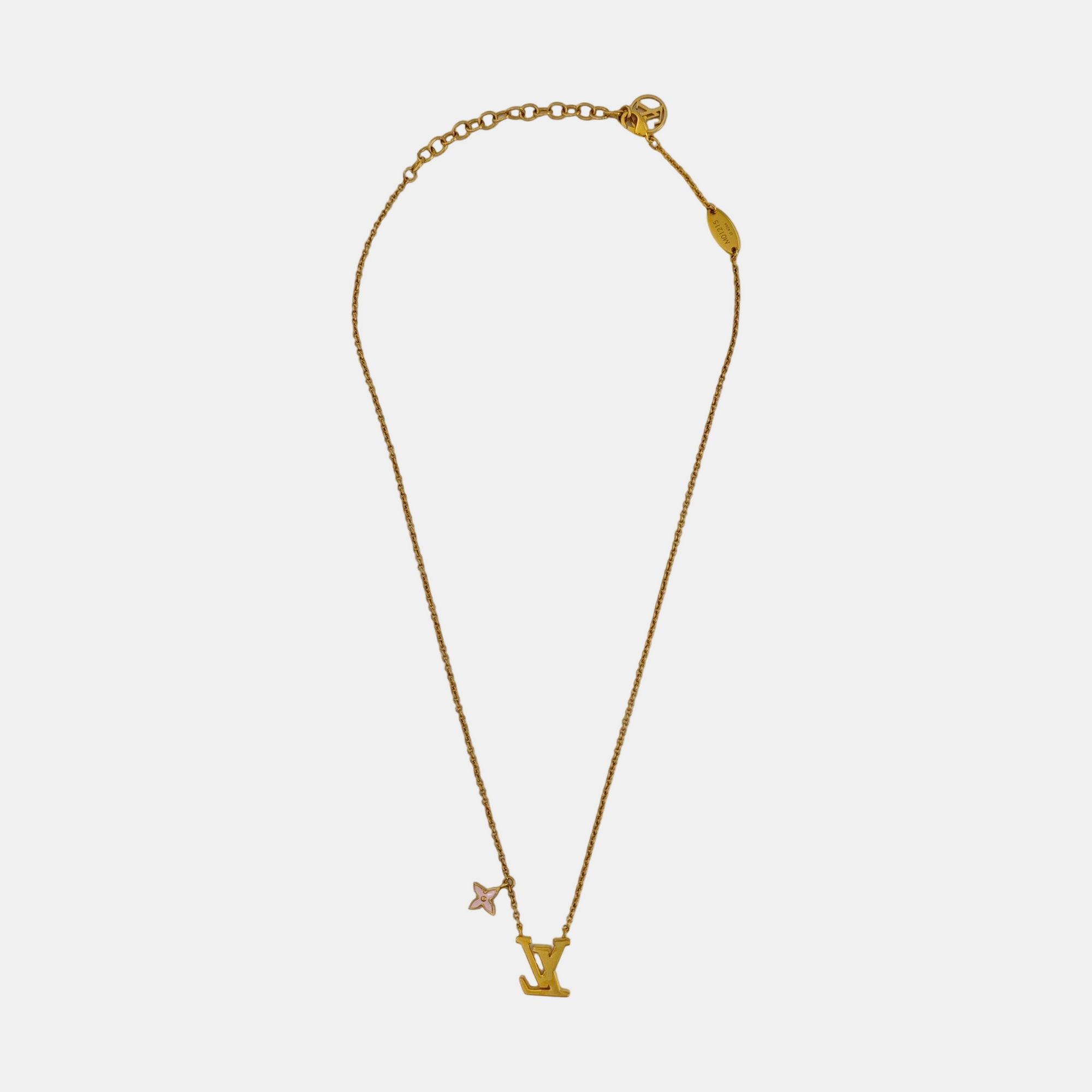 LV ICONIC Metal Gold Necklace