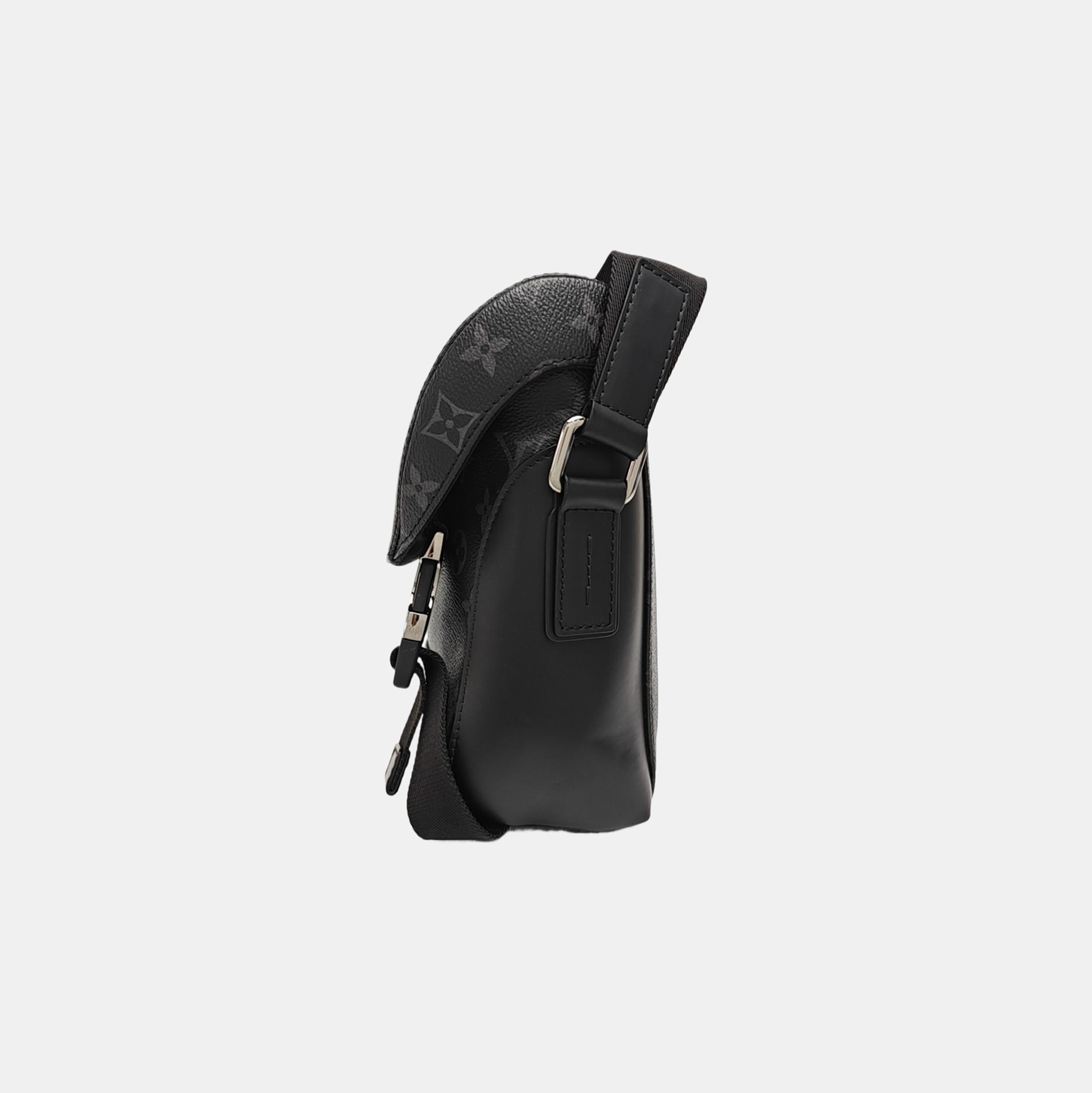 VOYAGER PM Monogram Coated Canvas Black