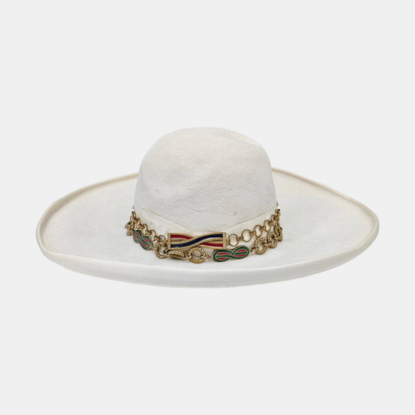 Rabbit Fur Hat White