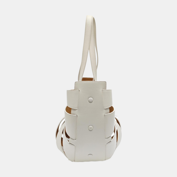 The Shell Calfskin White