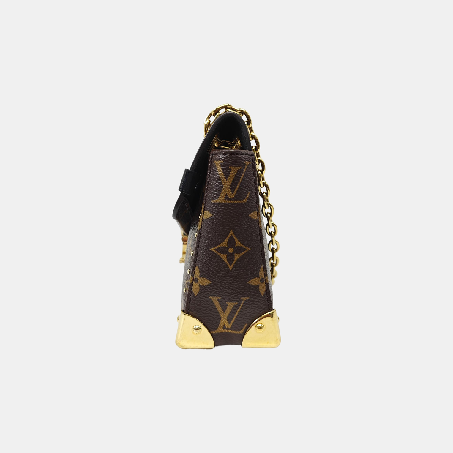 TRUNKIE Monogram Coated Canvas Brown