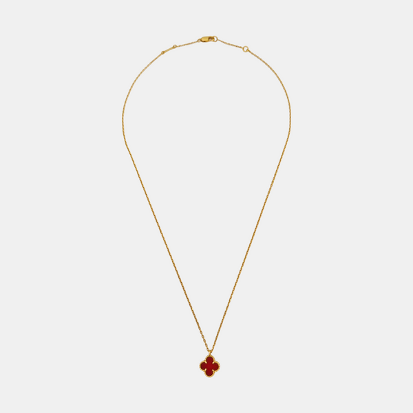 Sweet Alhambra 18k Rose Gold Necklace