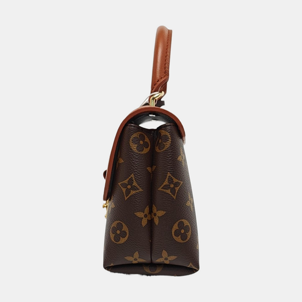 MADELEINE Mini Monogram Coated Canvas Brown