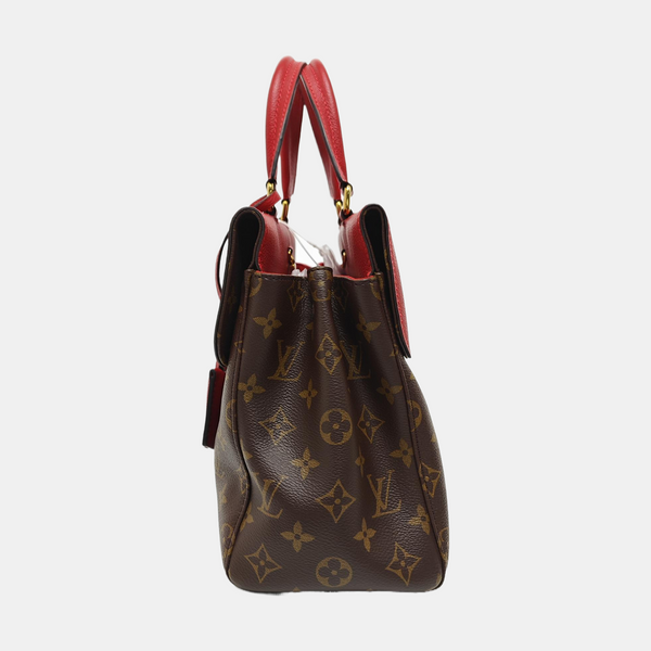 VÉNUS Monogram Coated Canvas Brown