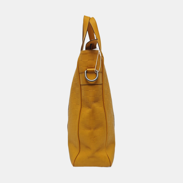 TADAO PM Damier Calfskin Yellow