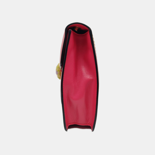 SERPENTI FOREVER Medium Quilted Calfskin Red