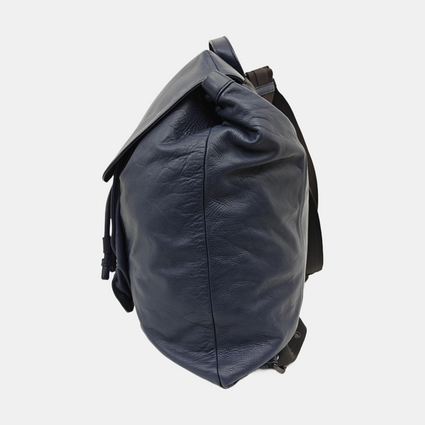 Calfskin Backpack Blue
