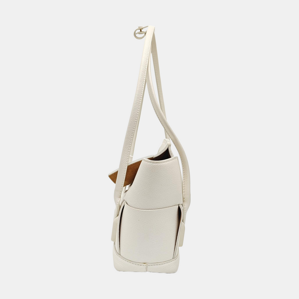 Arco Small Calfskin White
