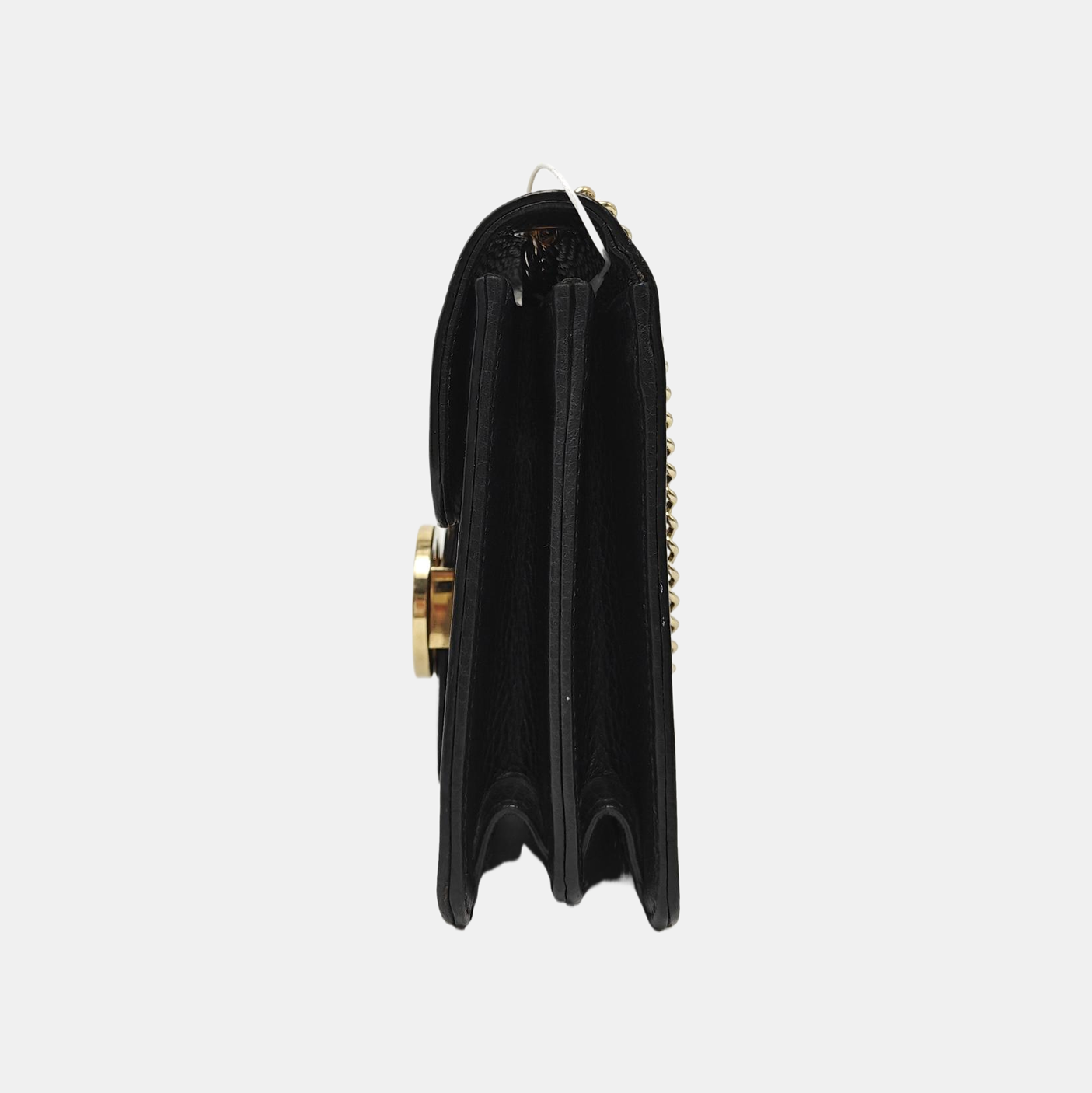 Interlocking G Small Calfskin Black
