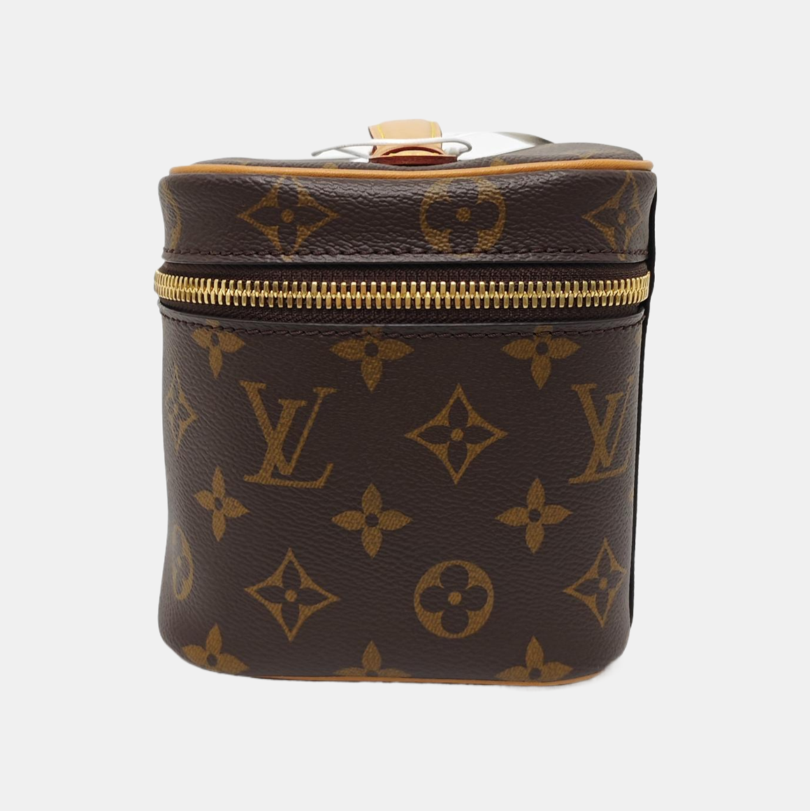 NICE Mini Monogram Coated Canvas Brown