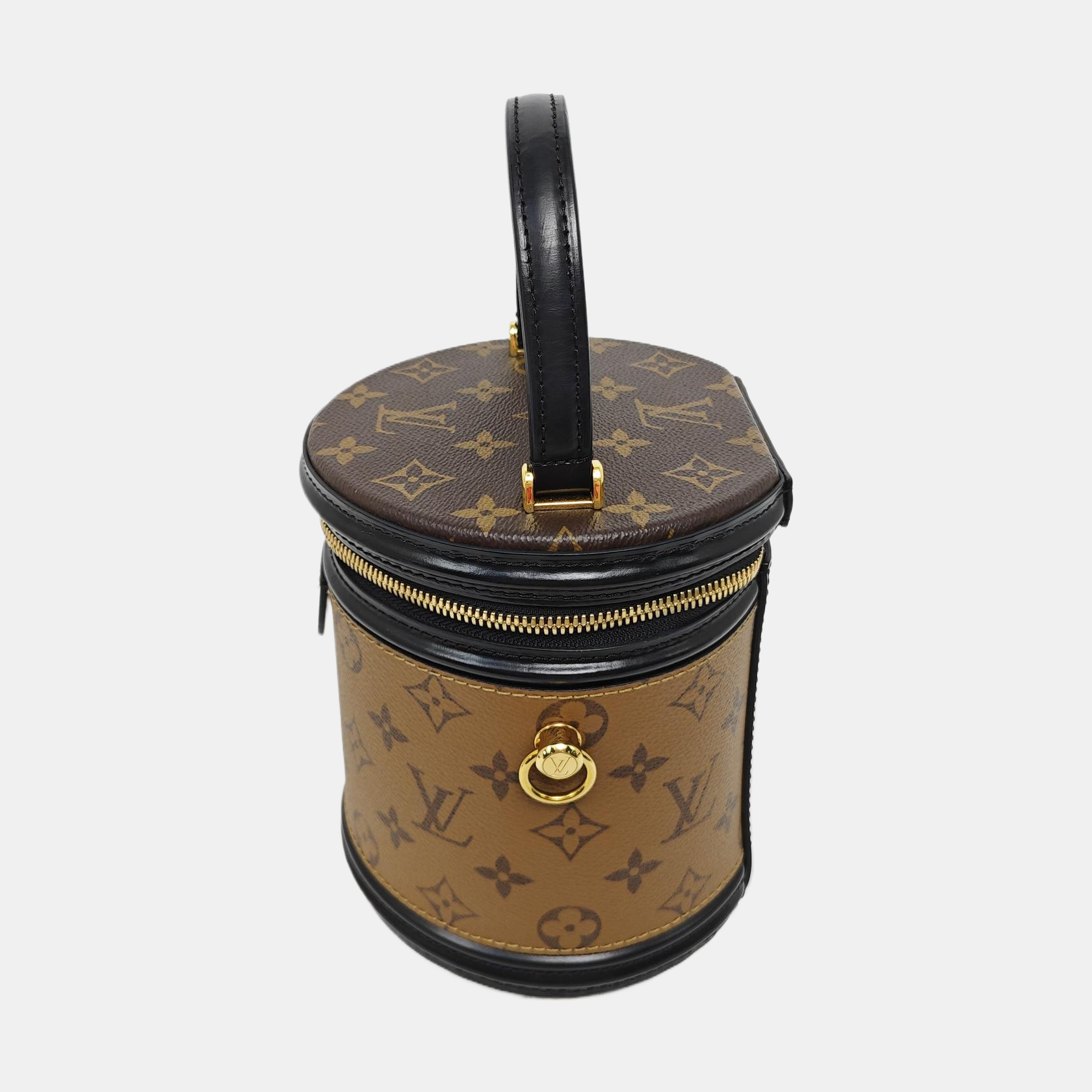 CANNES PM Monogram Coated Canvas Brown