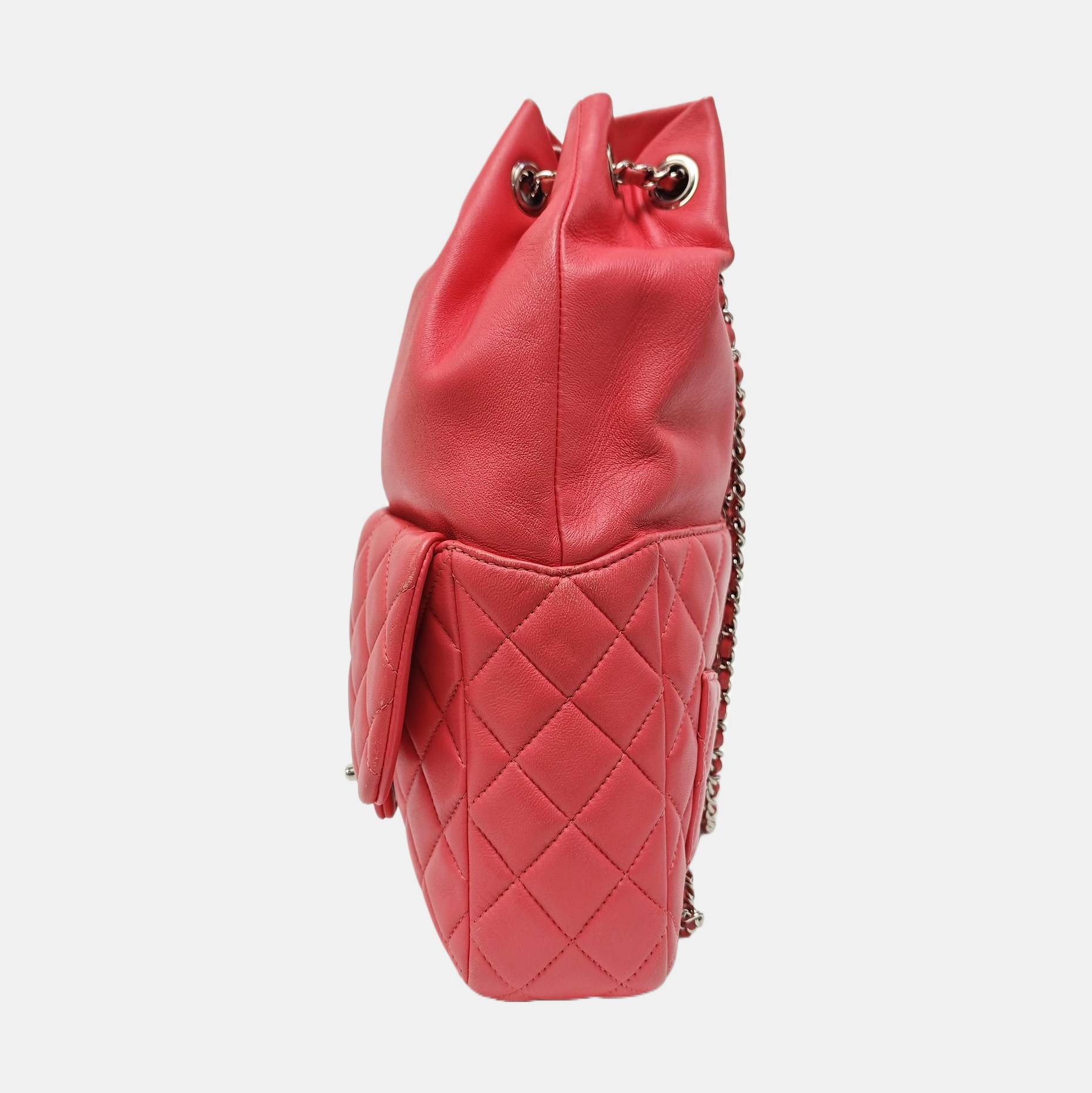 IN SEOUL Quilted Lambskin Red