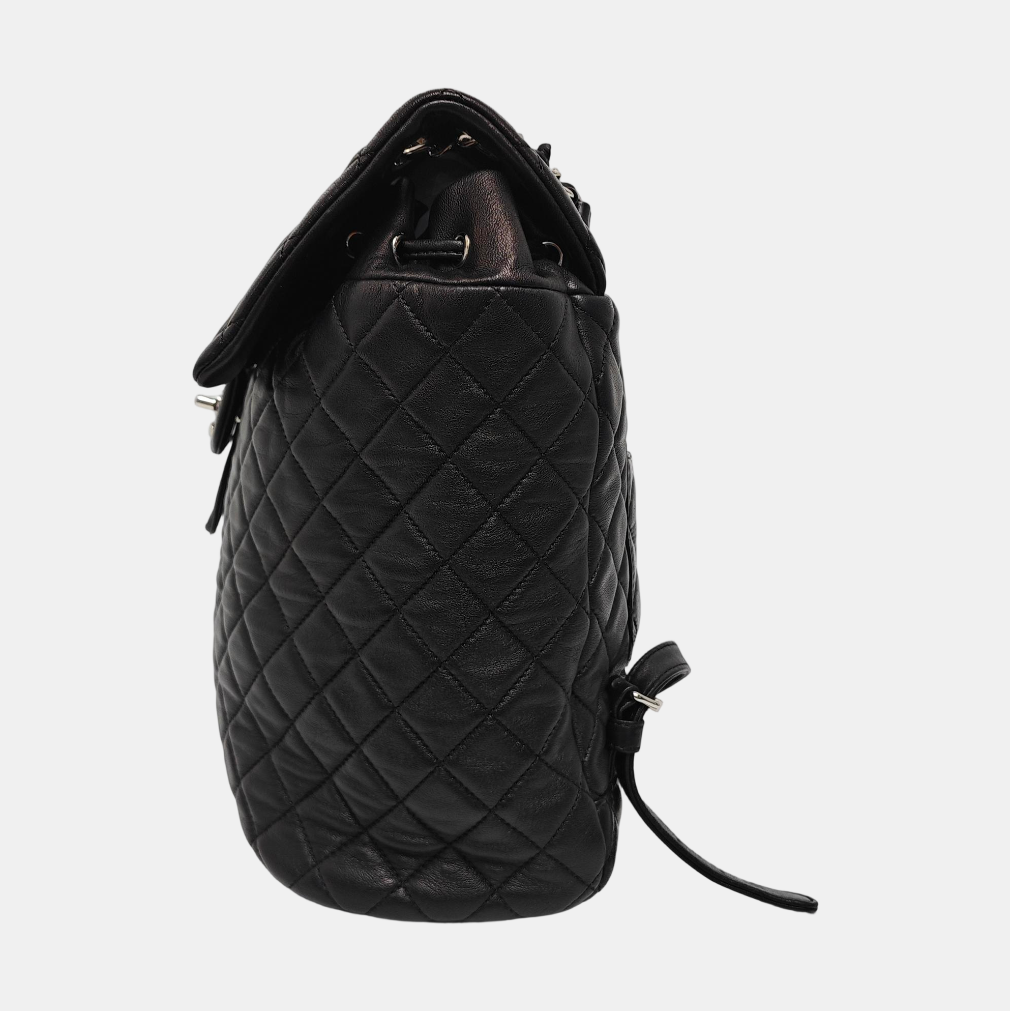 URBAN SPIRIT Quilted Lambskin Black