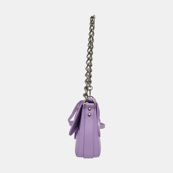 LINDSAY Small Calfskin Purple