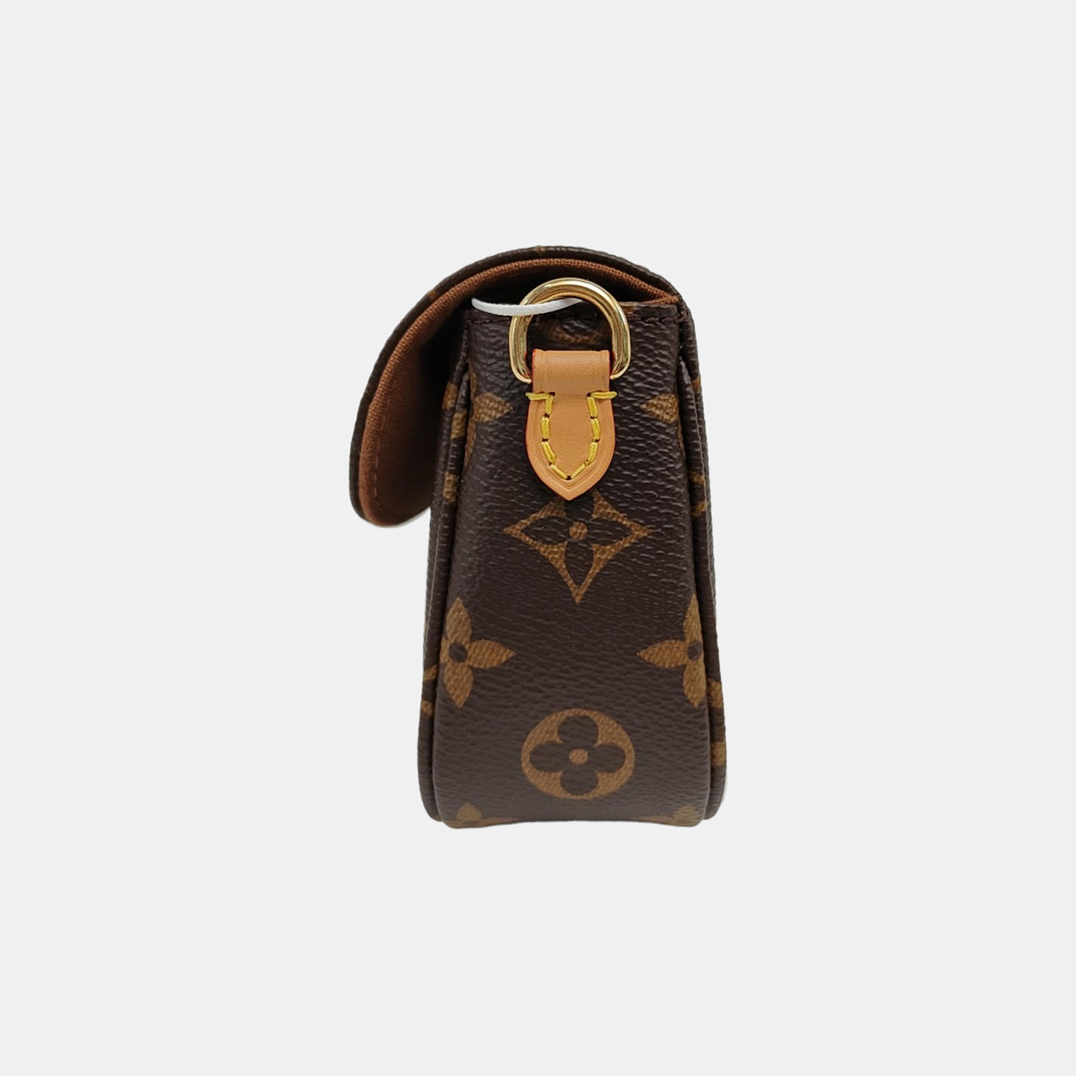 IVY Monogram Coated Canvas Brown