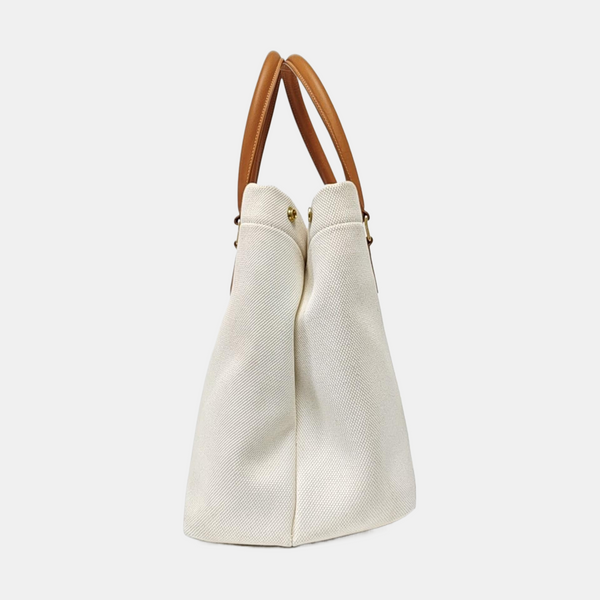 Canvas Tote Bag Beige