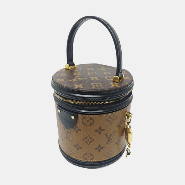 CANNES PM Monogram Coated Canvas Brown