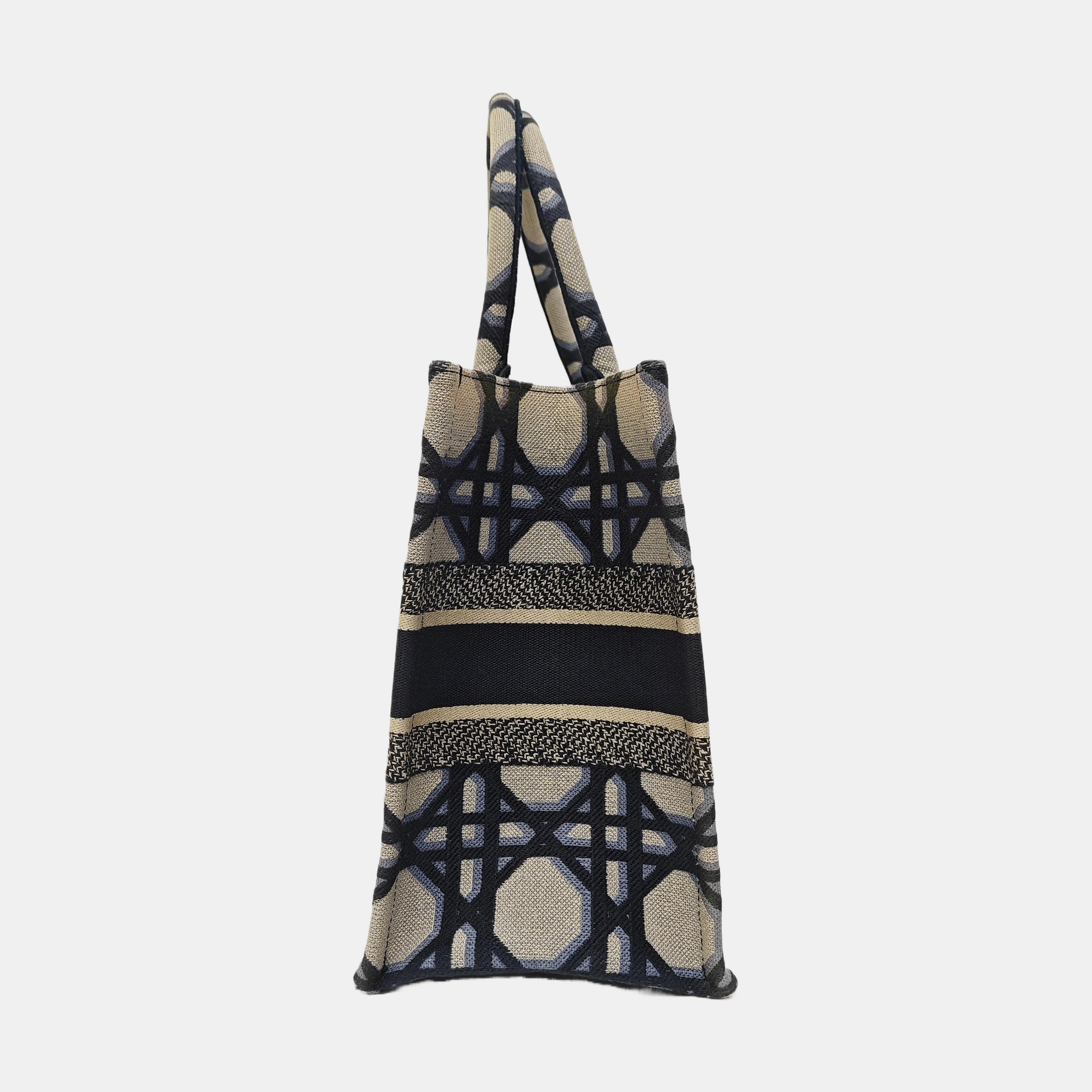 Book Tote Medium Canvas Blue