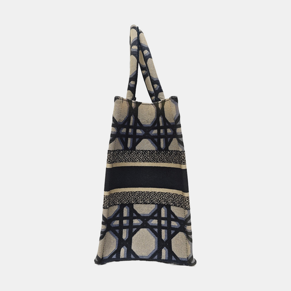 Book Tote Medium Canvas Blue
