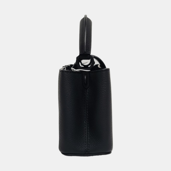 CAPUCINES Mini Calfskin Black