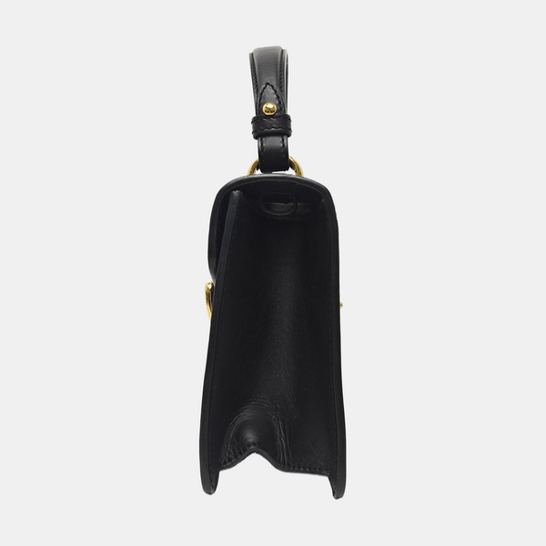 Sylvie Mini Calfskin Black
