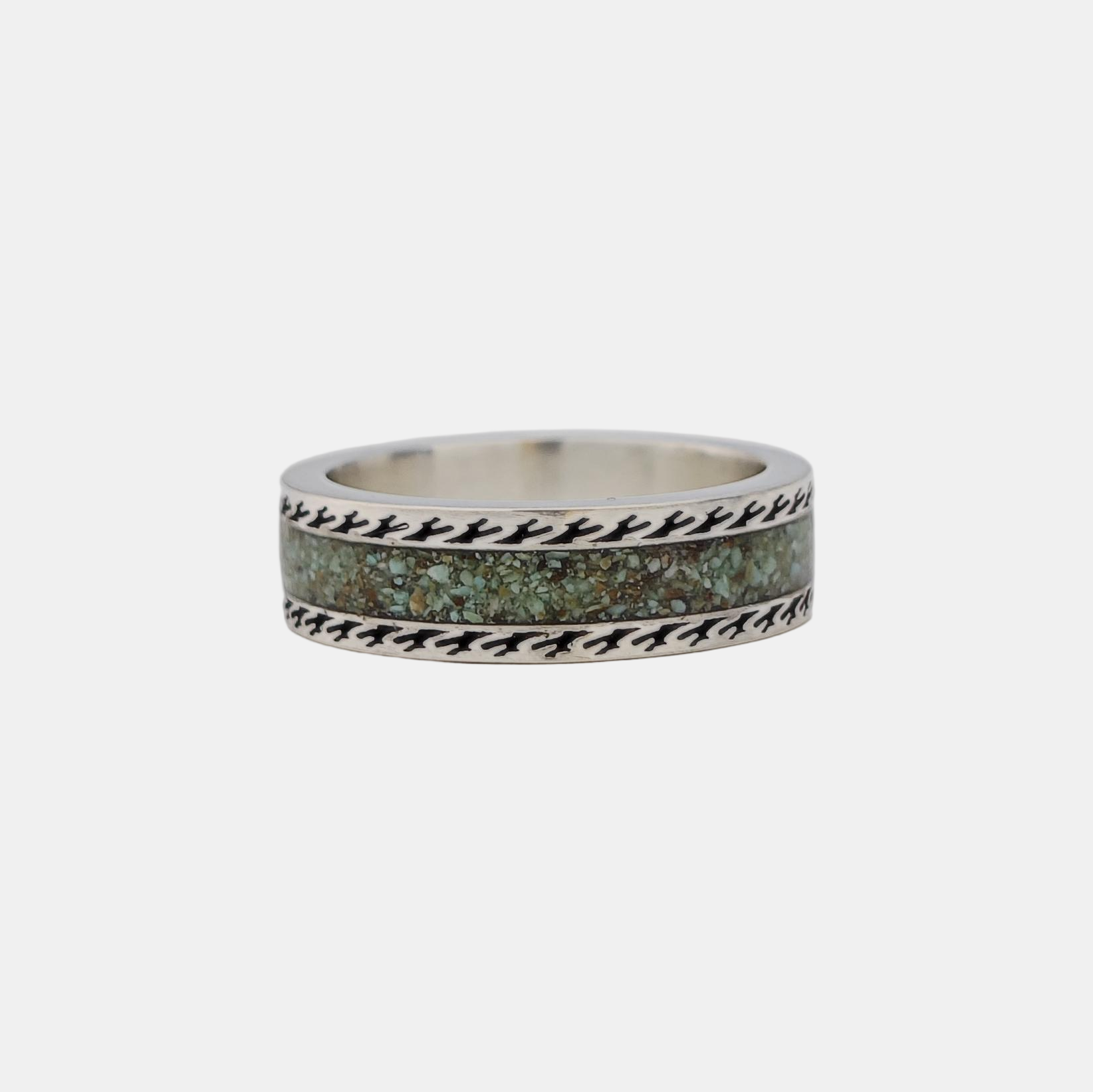 Interlocking G 925 Sterling Silver Ring HK 15