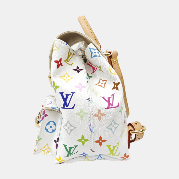 LV × TM VENICE Monogram Coated Canvas White