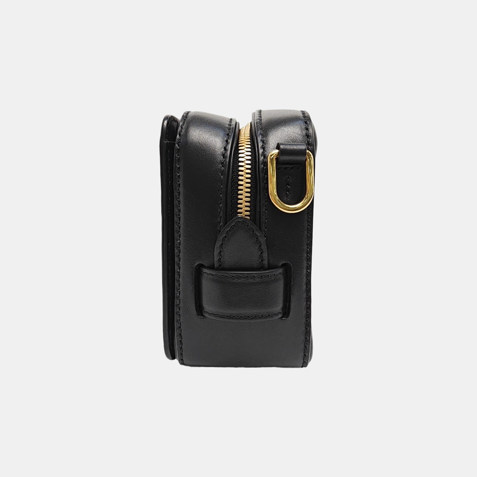 Calfskin Crossbody Bag Black