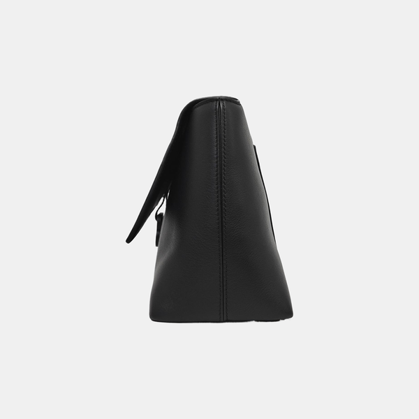 Downtown Small Quilted Calfskin Black