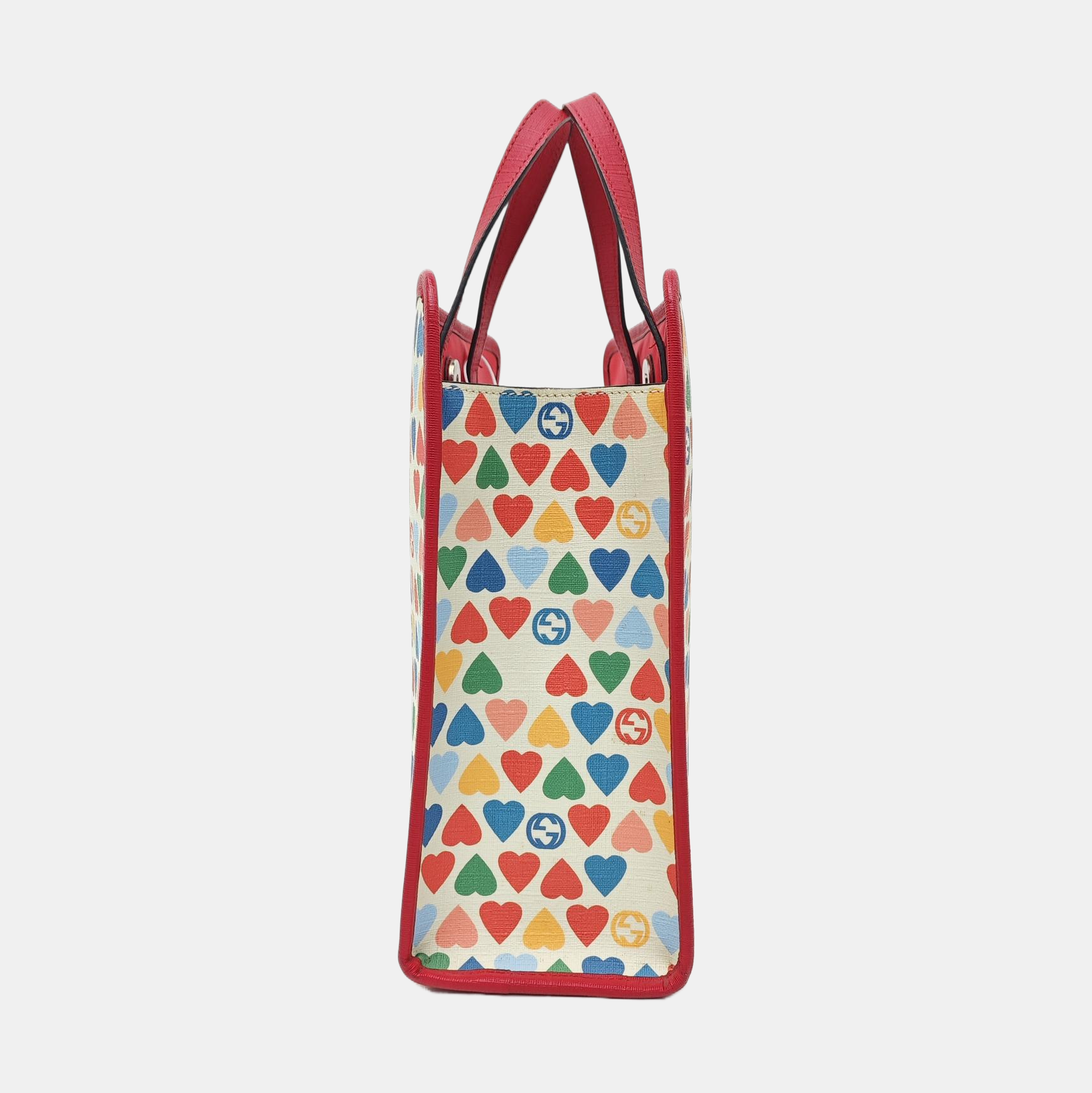 Coated Canvas Tote Bag Beige