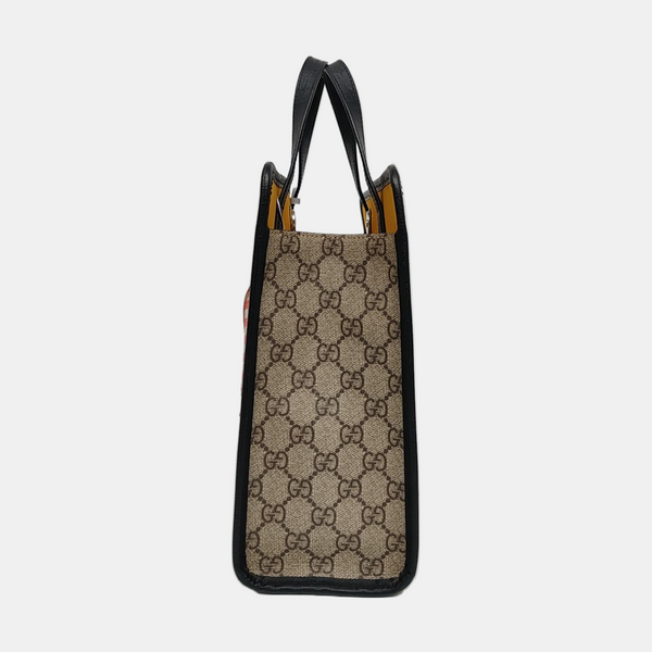 Children’s GG Bucket Monogram Coated Canvas Beige