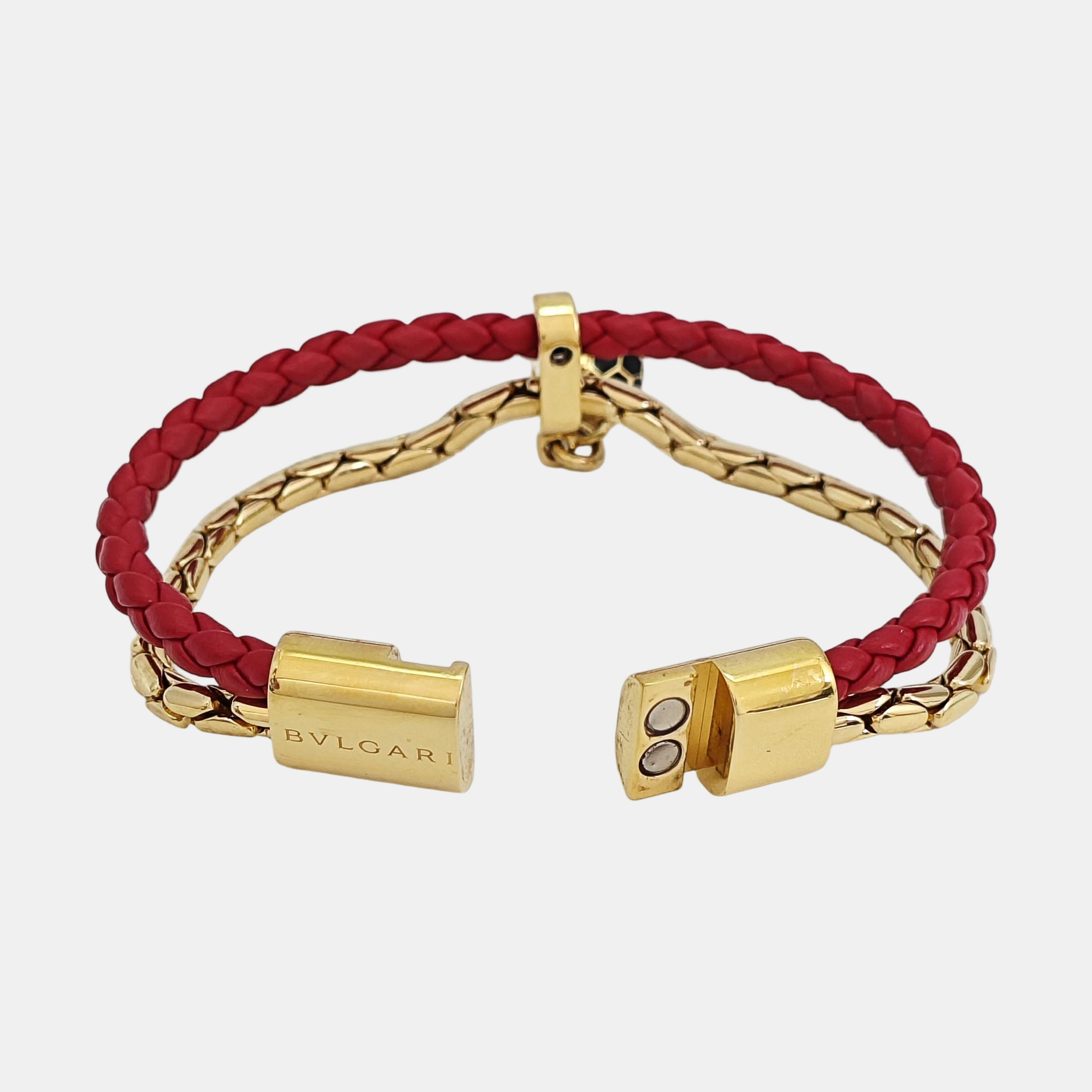 SERPENTI Metal Gold Bangle