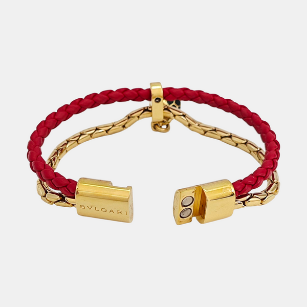 SERPENTI Metal Gold Bangle