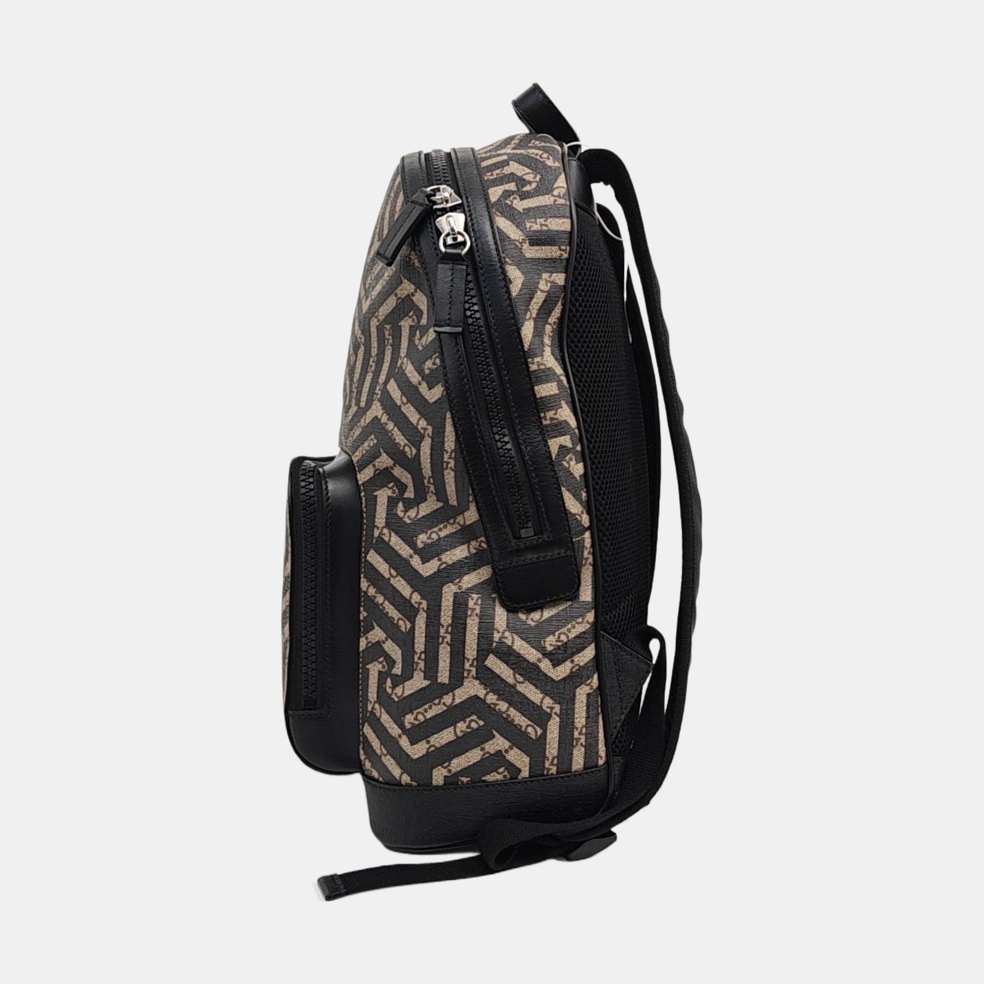 Monogram Coated Canvas Backpack Multicolor