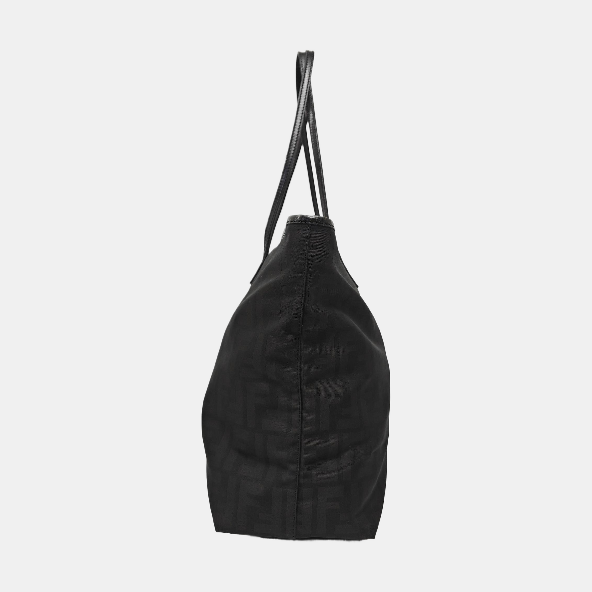 Fabric Tote Bag Brown