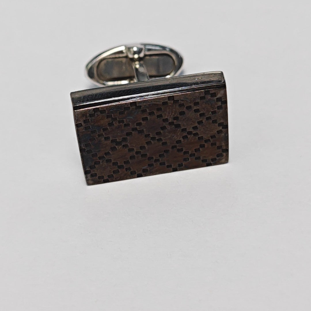 Metal Cufflink Silver
