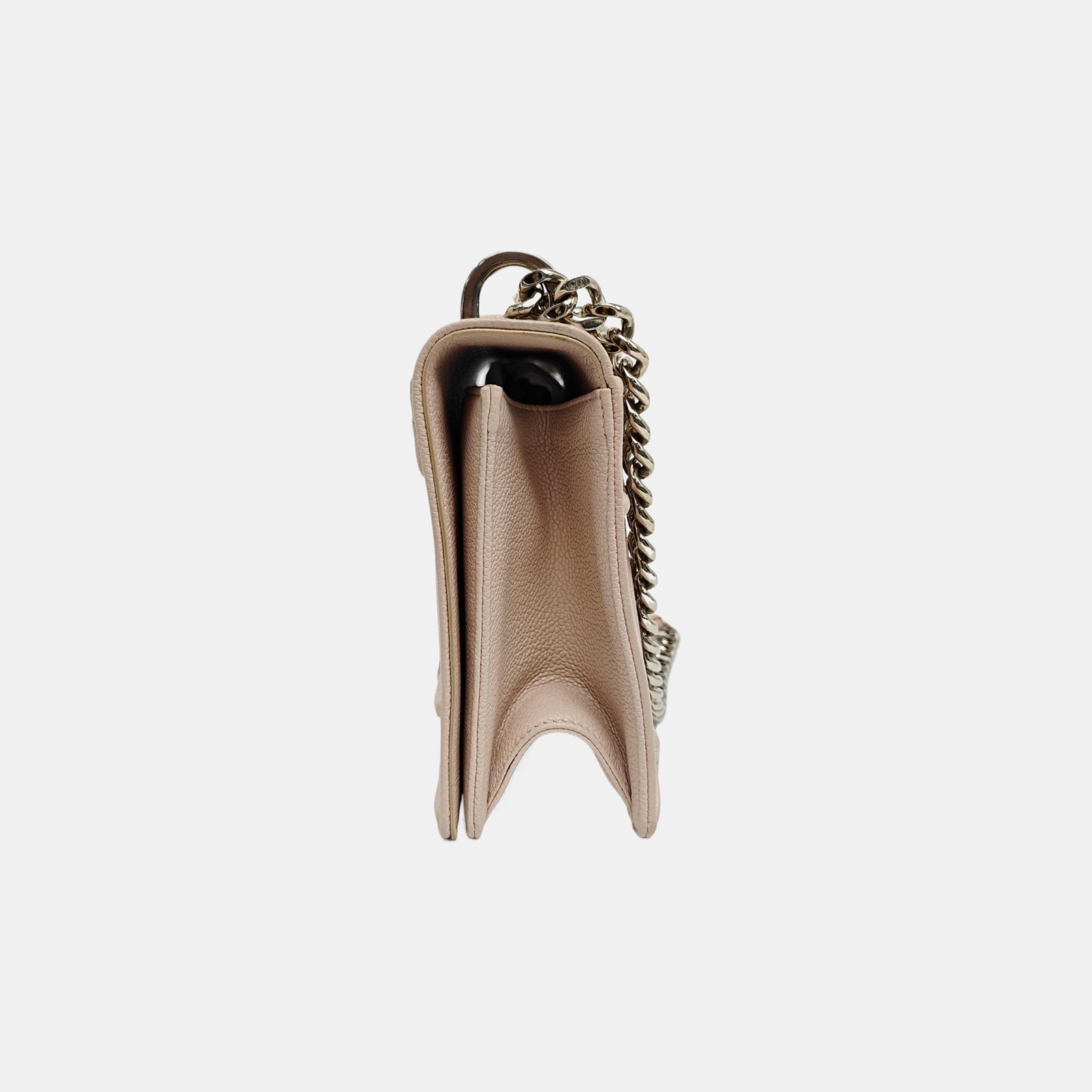 Diorama Medium Cannage Calfskin Pink