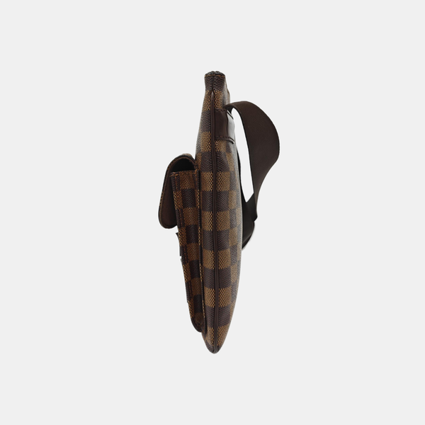 MELVILLE Damier Ebene Coated Canvas Brown