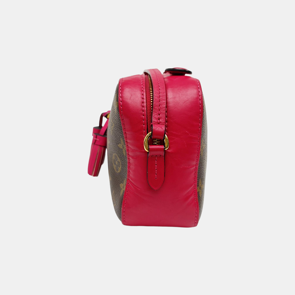 SAINTONGE Monogram Coated Canvas Brown